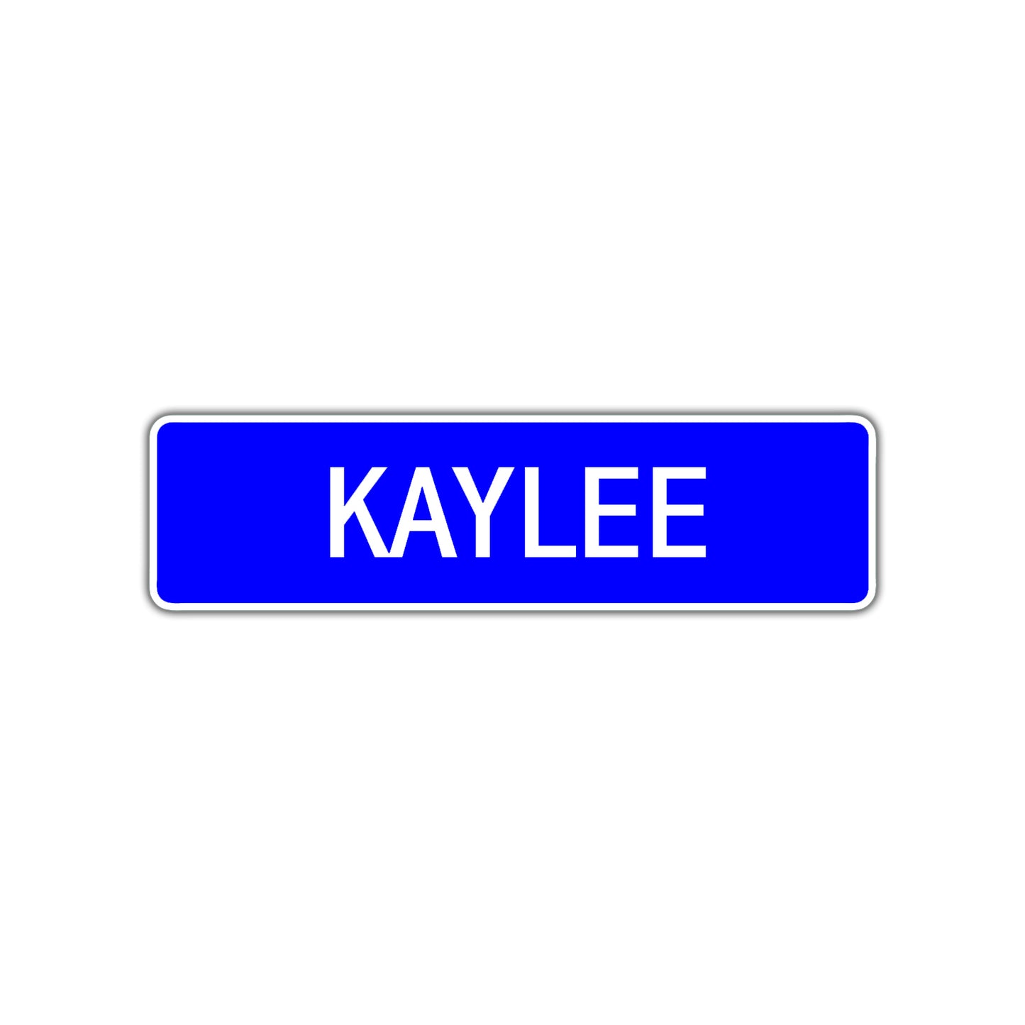 Kaylee Street Sign Children Name Room Plate