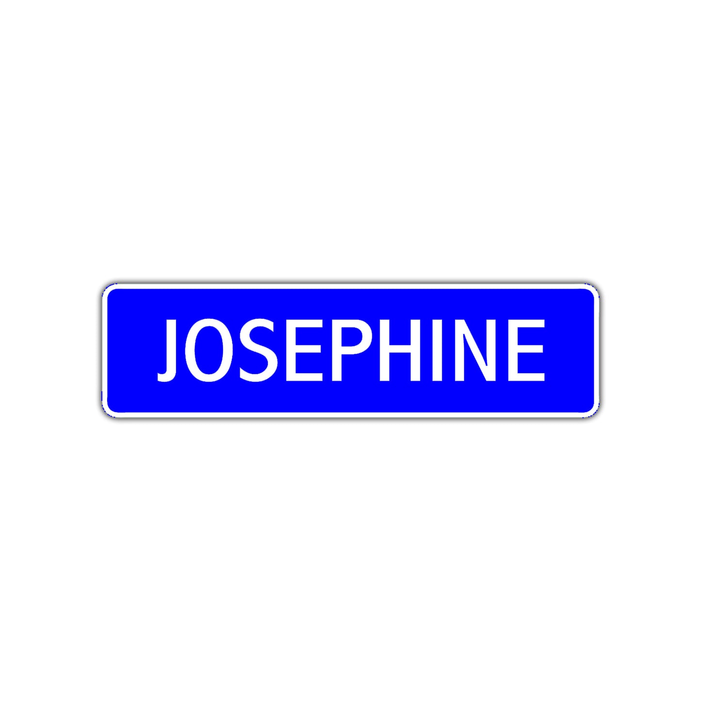 Josephine Street Sign Children Name Room Plate