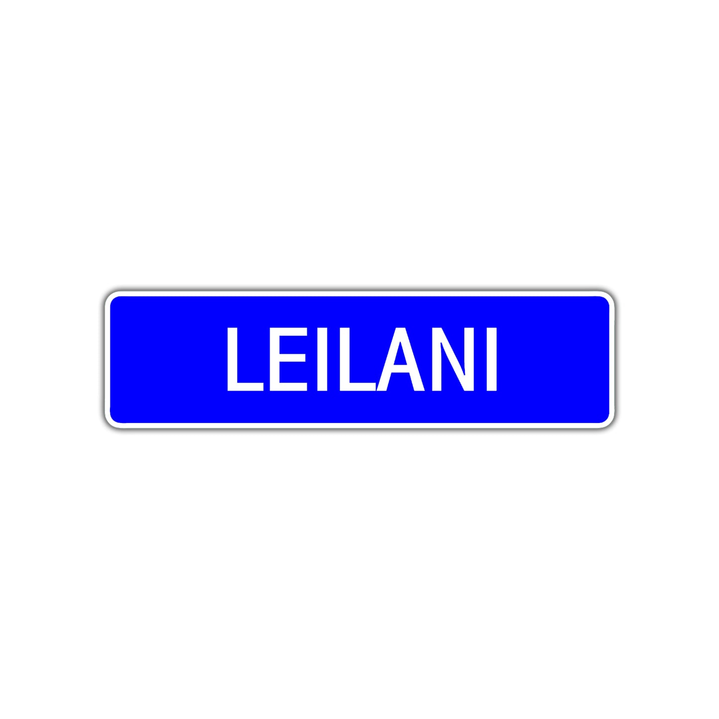Leilani Street Sign Children Name Room Plate