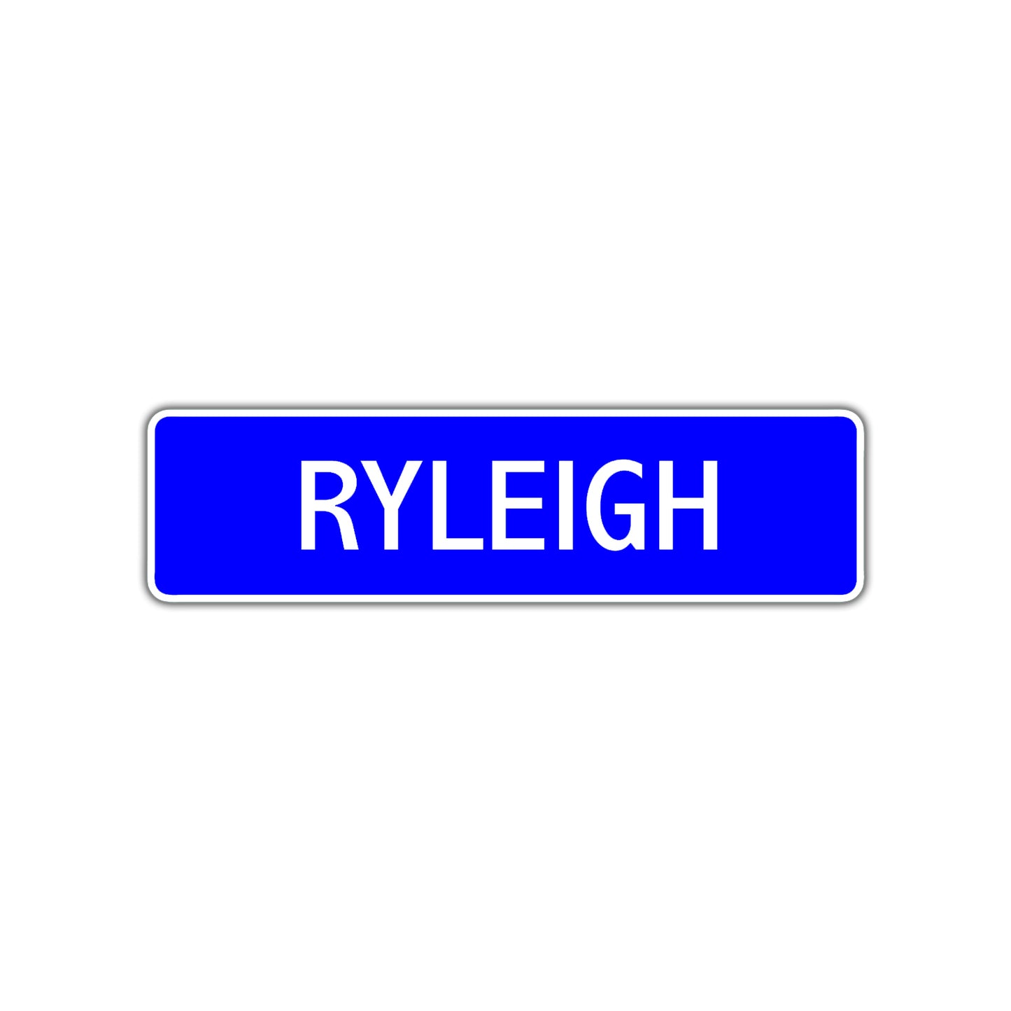 Ryleigh Street Sign Children Name Room Plate
