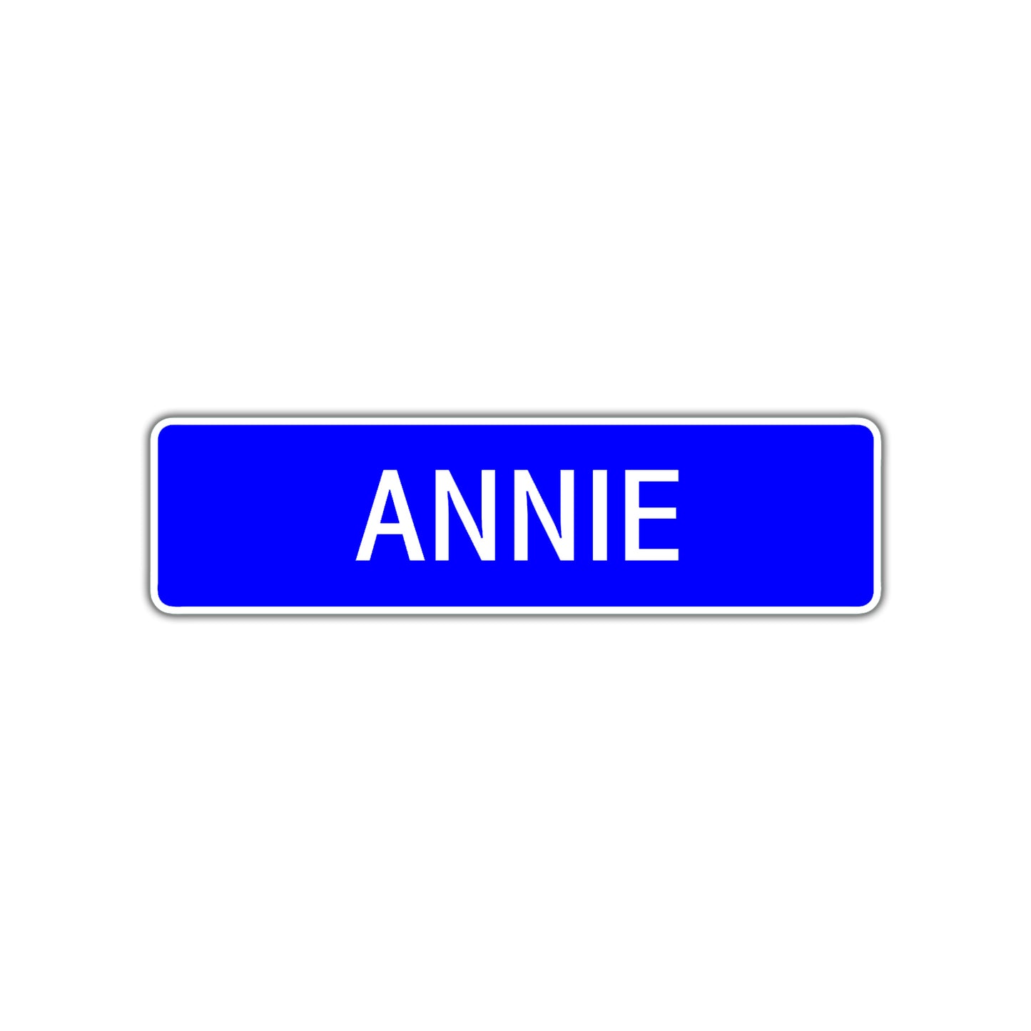 Annie Street Sign Children Name Room Plate