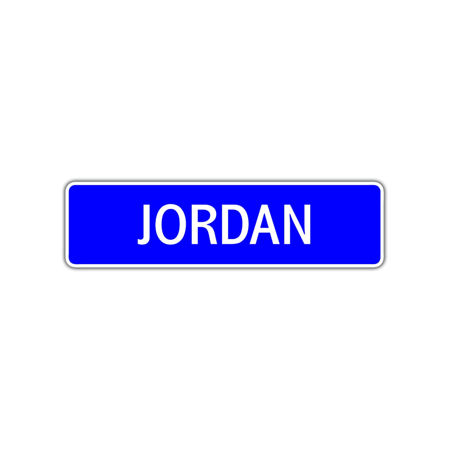 Jordan Street Sign Children Name Room Plate