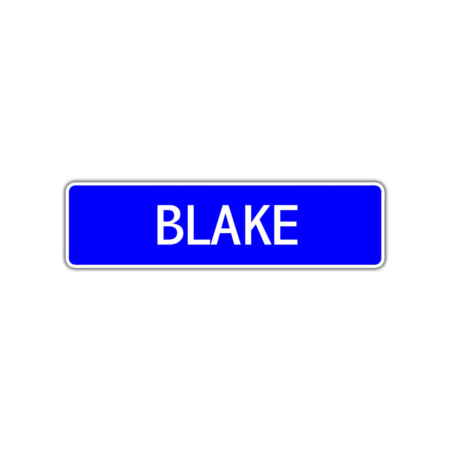 Blake Street Sign Children Name Room Plate