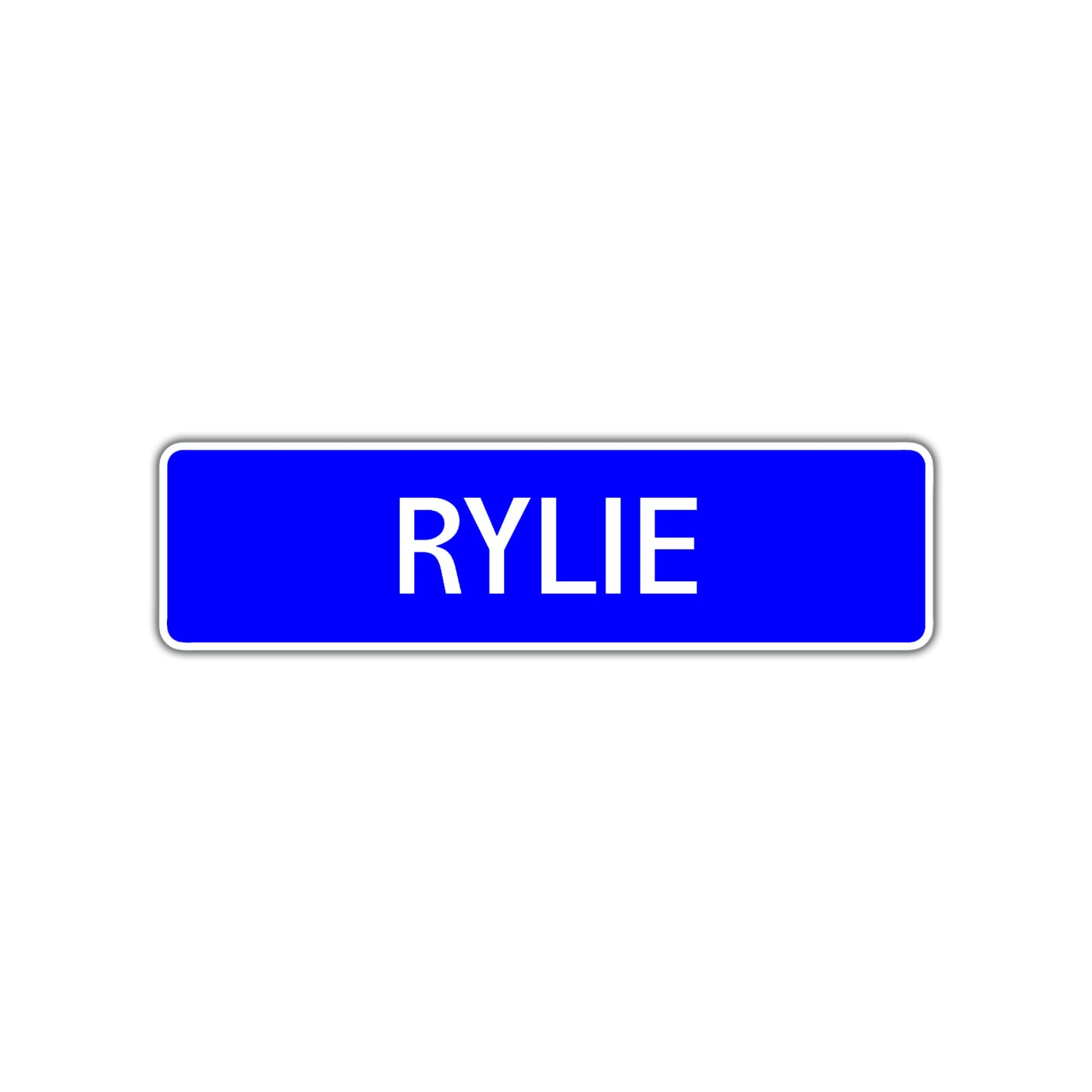 Rylie Street Sign Children Name Room Plate
