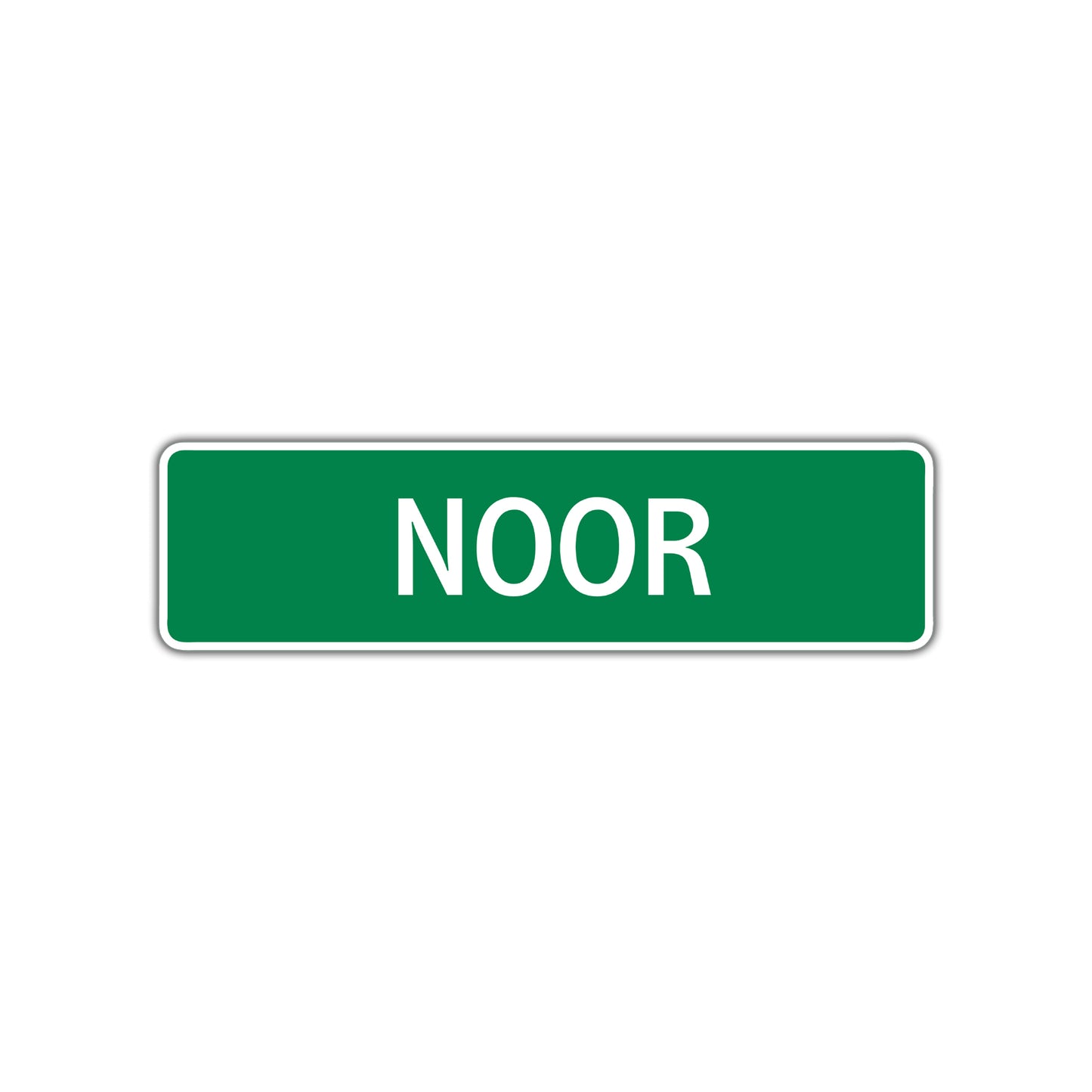 Noor Street Sign