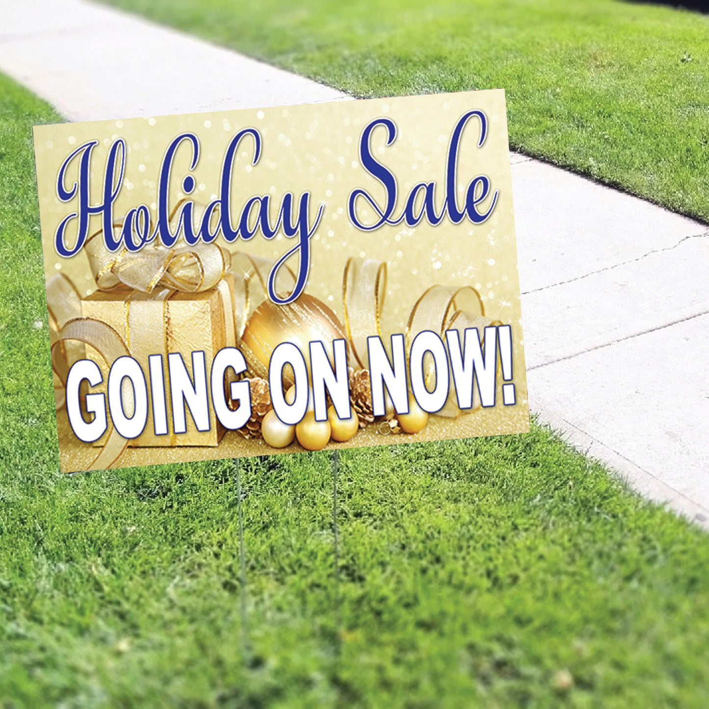 Holiday Sale Going On Now Coroplast Yard Sign