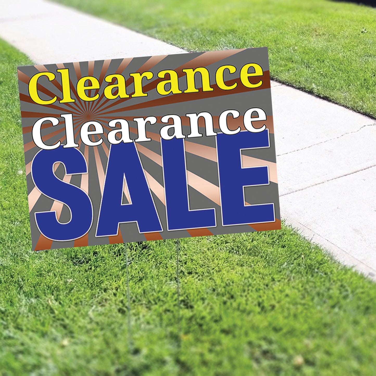 Clearance SaleCoroplast Yard Sign