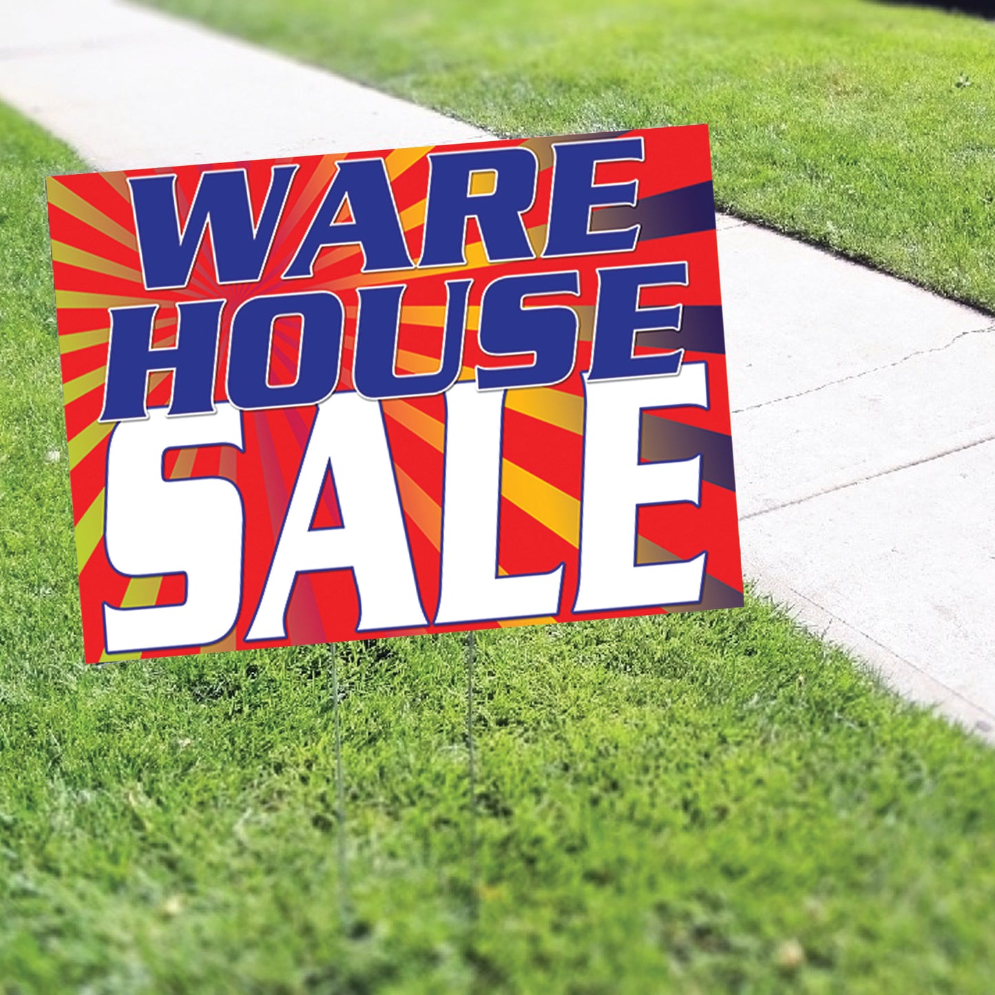 Ware House Sale Coroplast Yard Sign