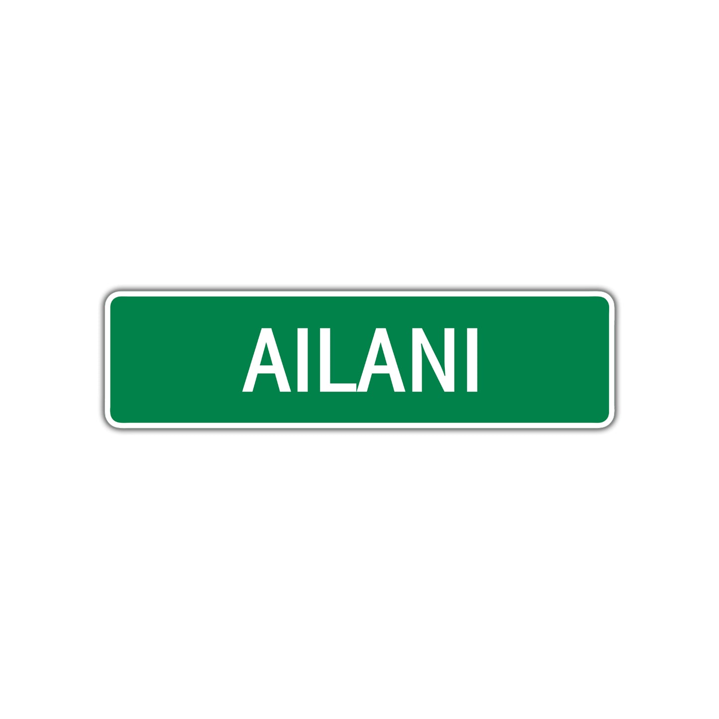 Ailani Street Sign