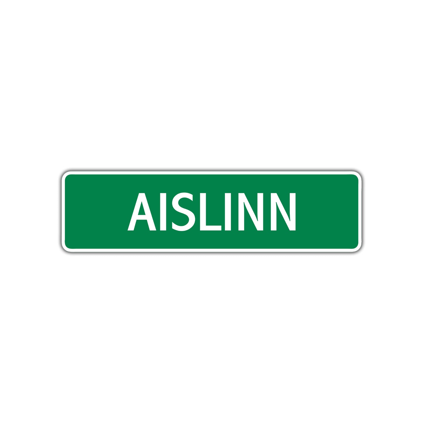 Aislinn Street Sign