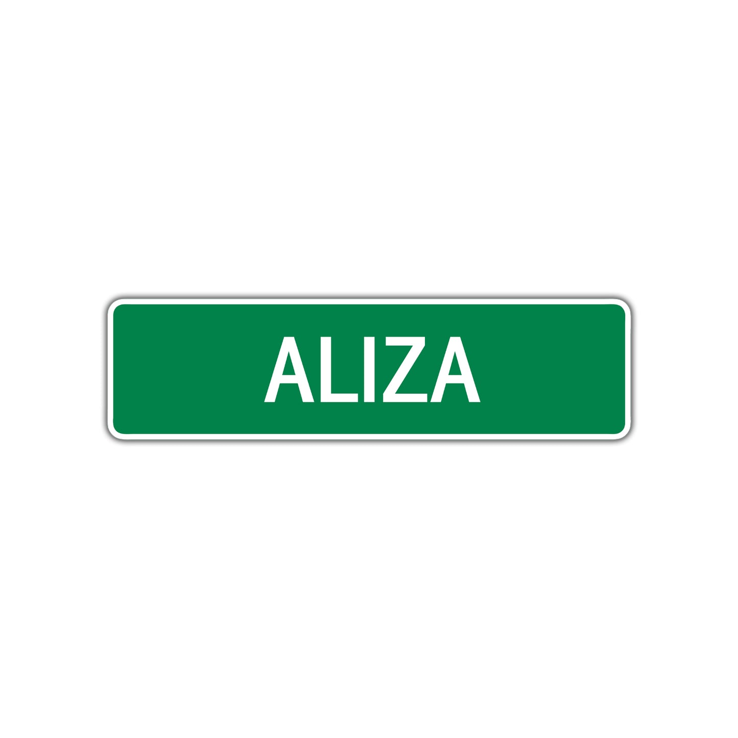 Aliza Street Sign