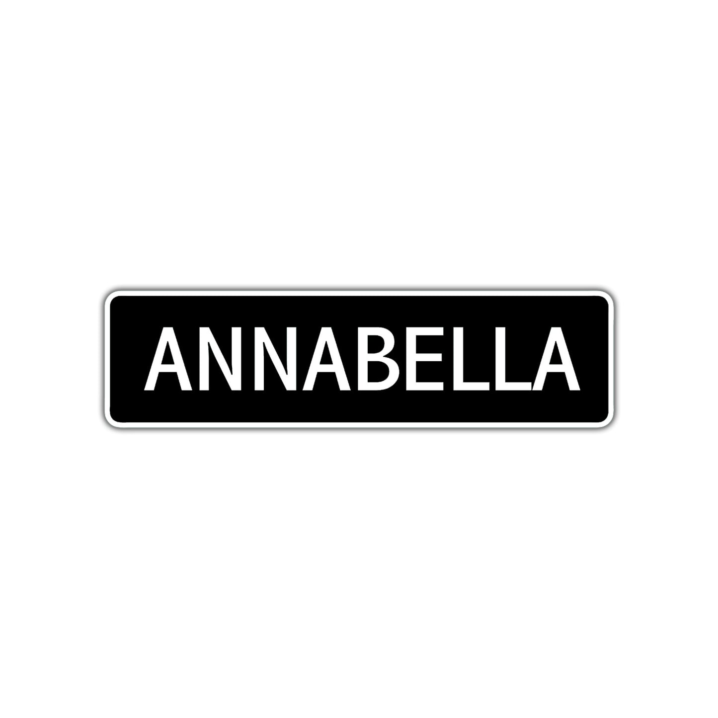 Annabella Street Metal Sign