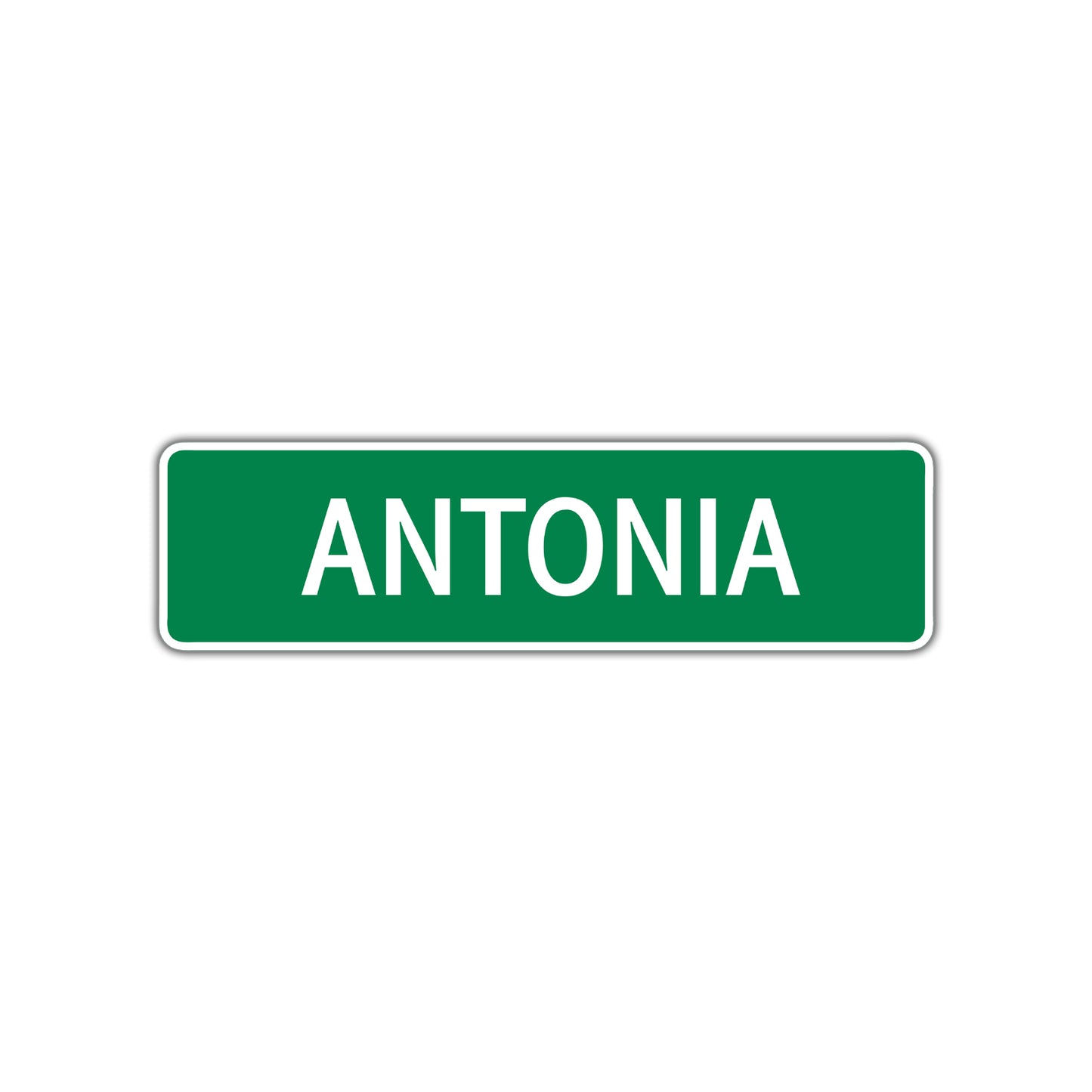 Antonia Street Sign