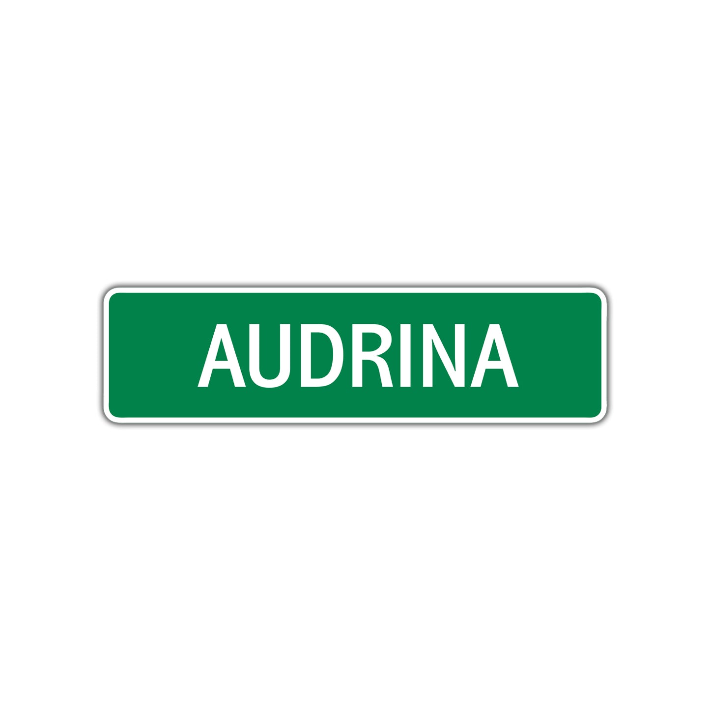 Audrina Street Sign