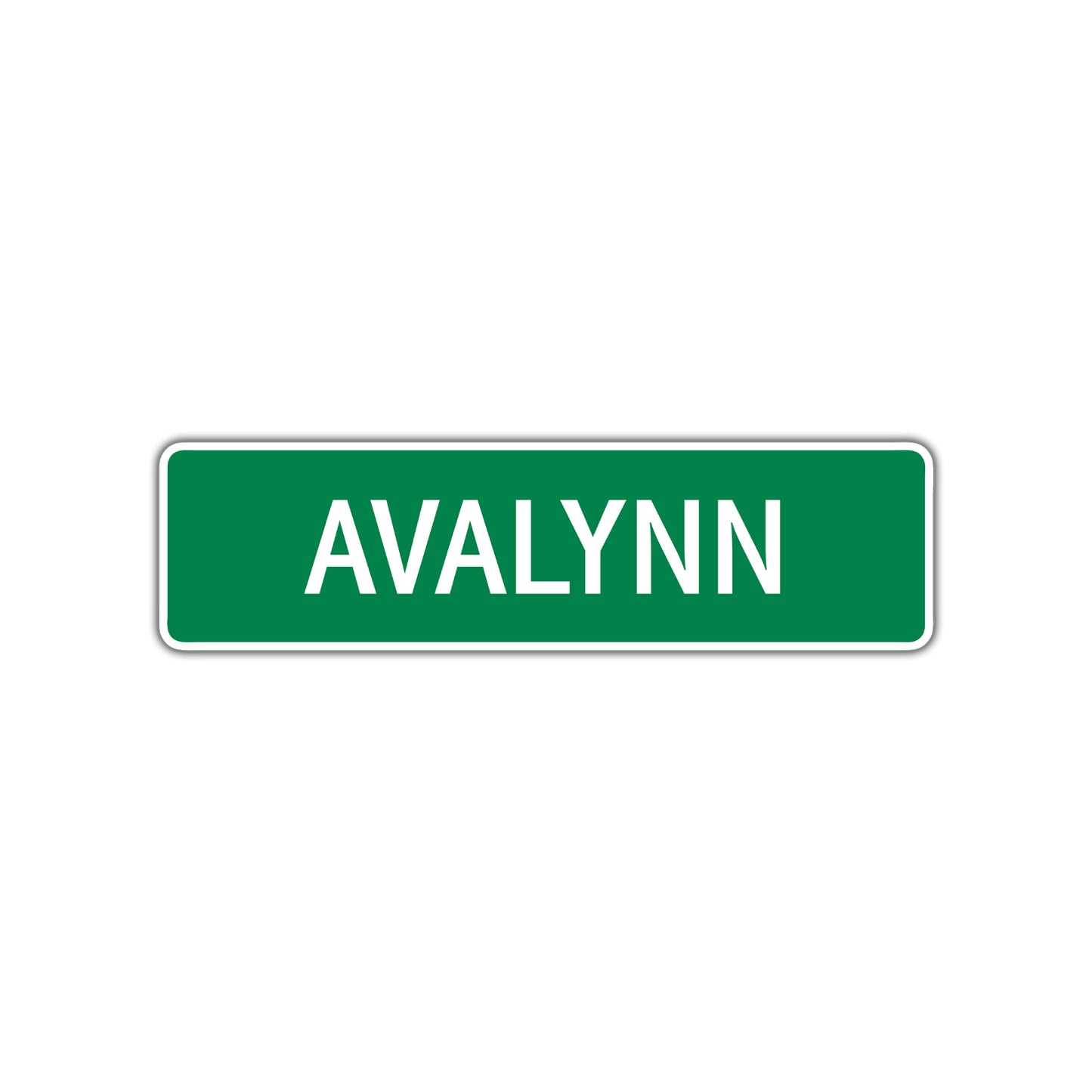 Avalynn Street Sign