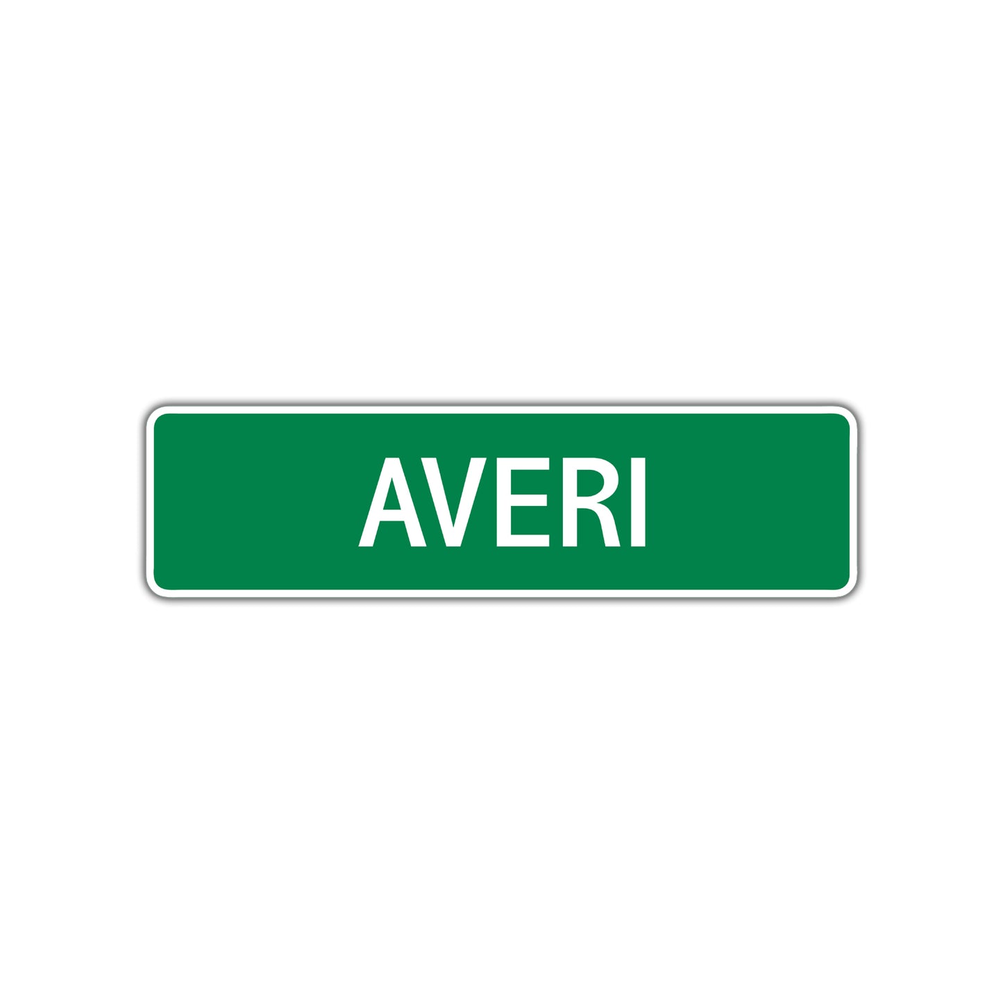 Averi Street Sign