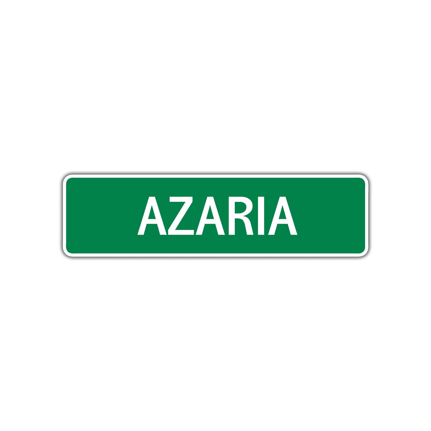 Azaria Street Sign