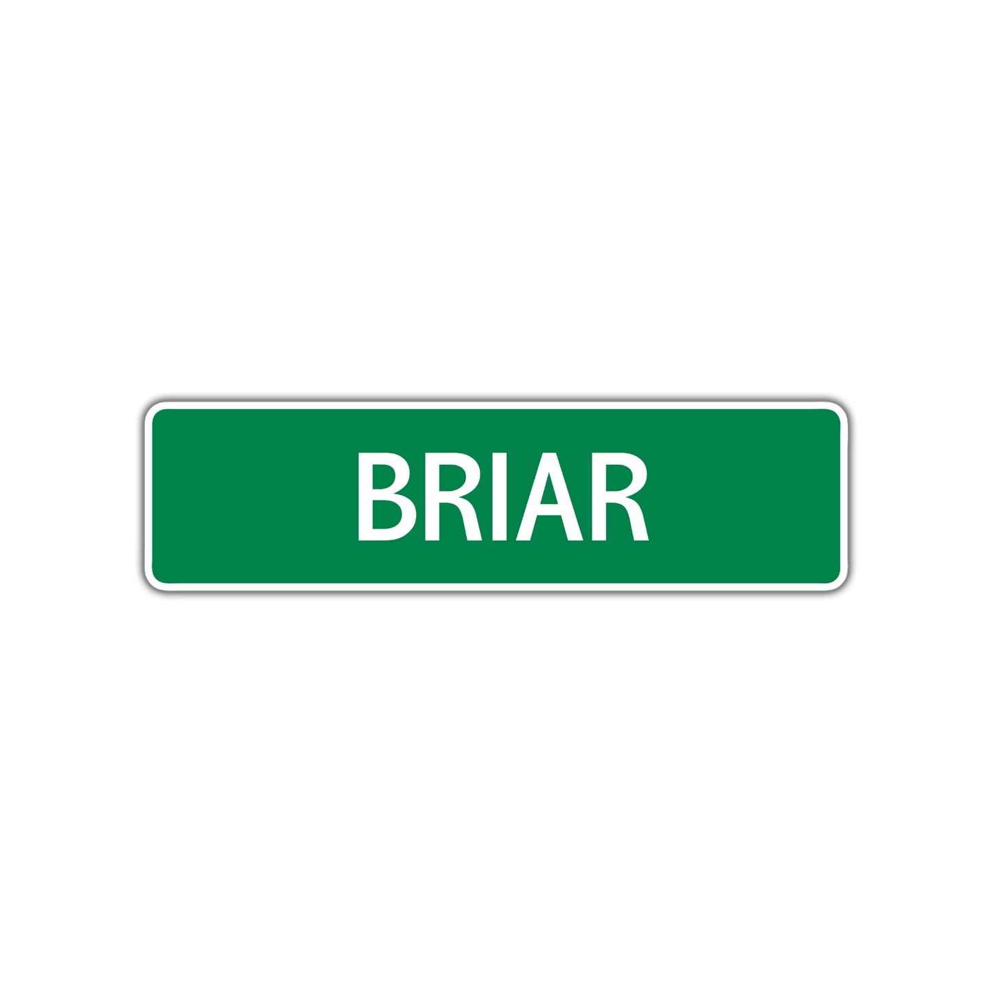 Briar Street Sign