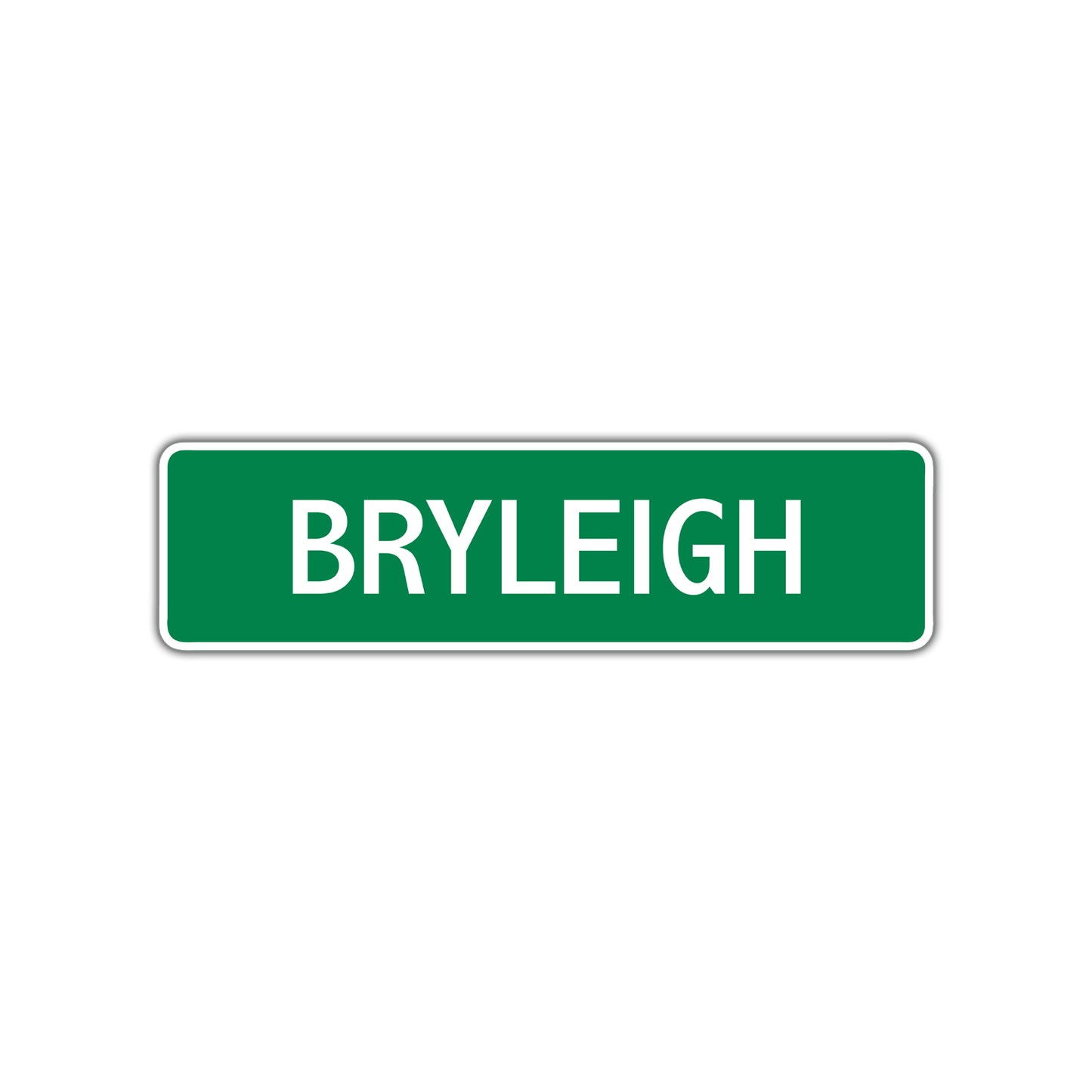 Bryleigh Street Sign