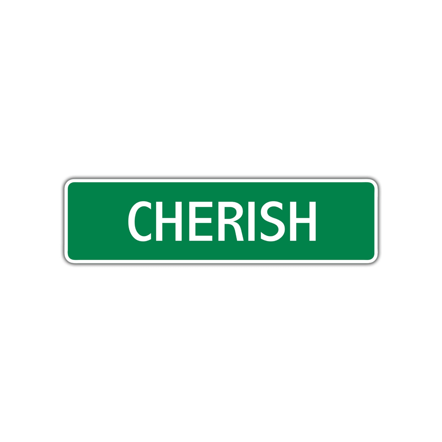 Cherish Street Sign