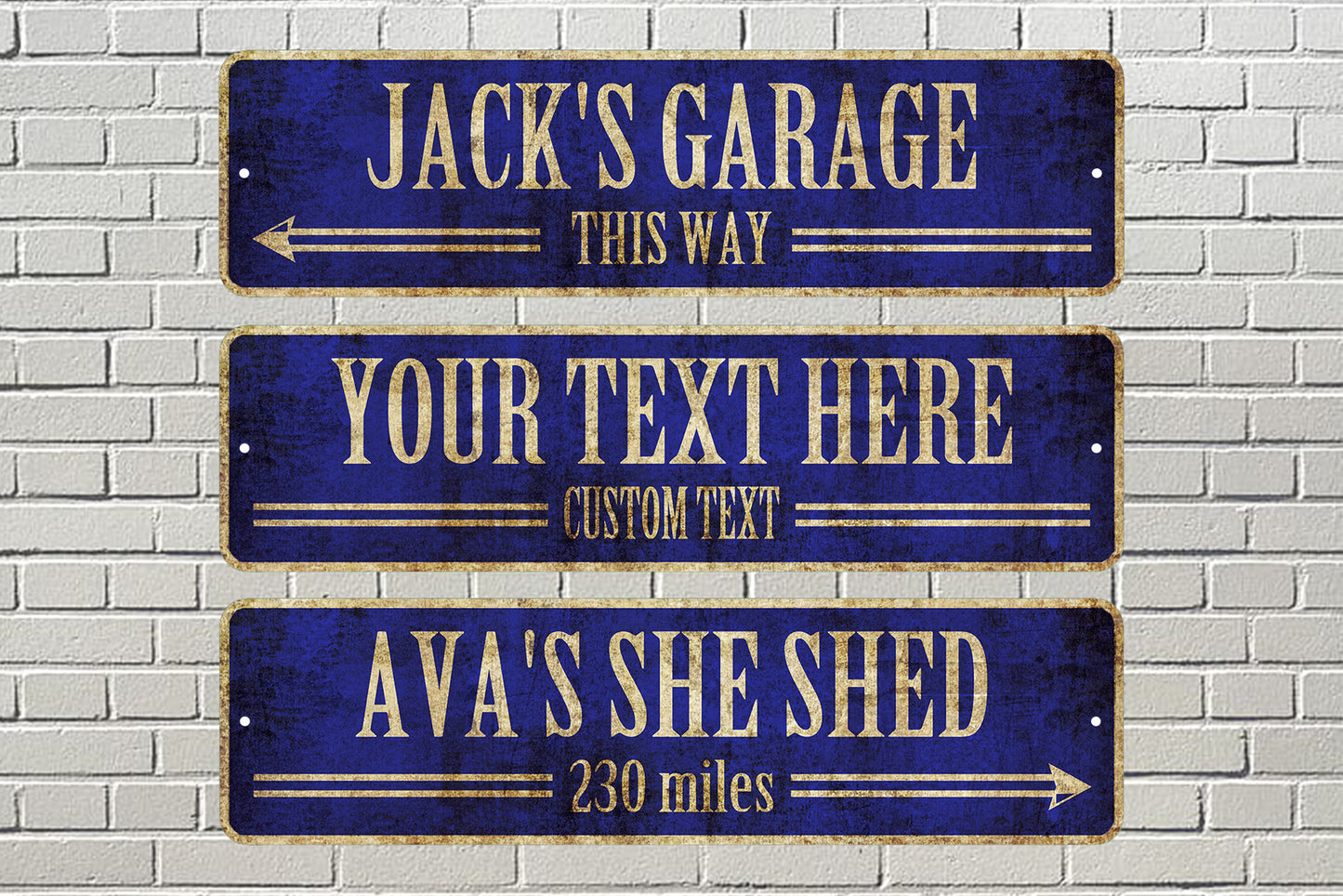 Custom Street Sign Metal Sign Plate