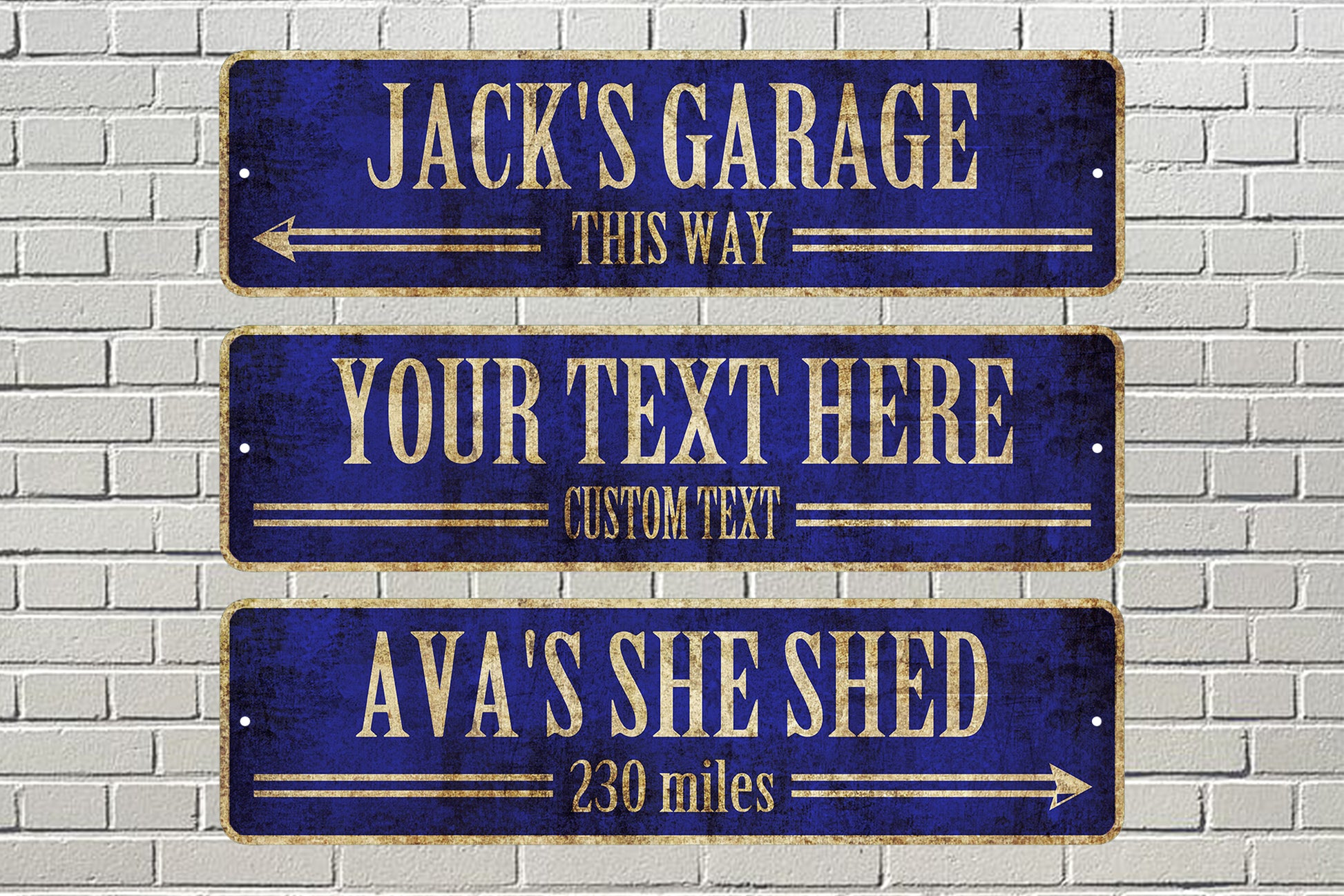 Custom Street Sign Metal Sign Plate