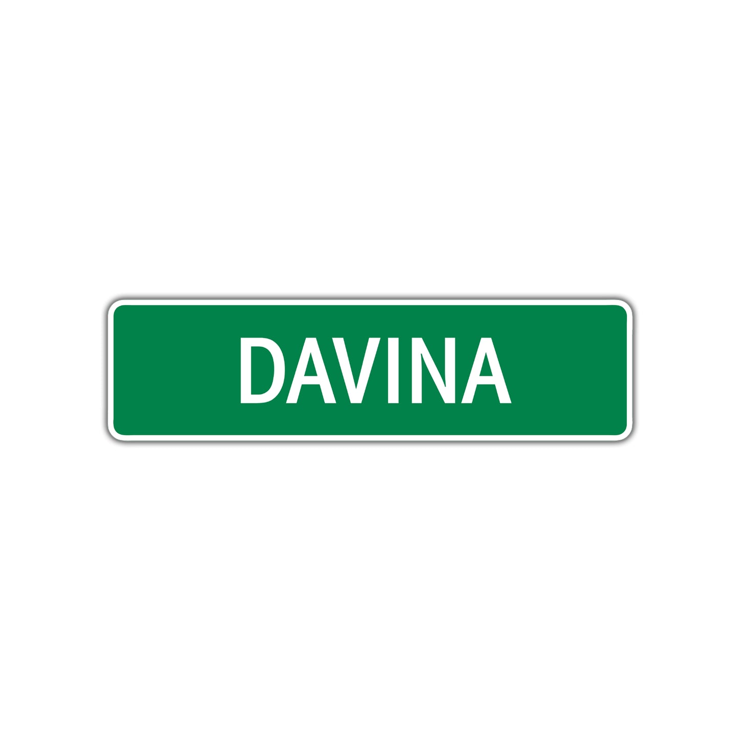 Davina Street Sign