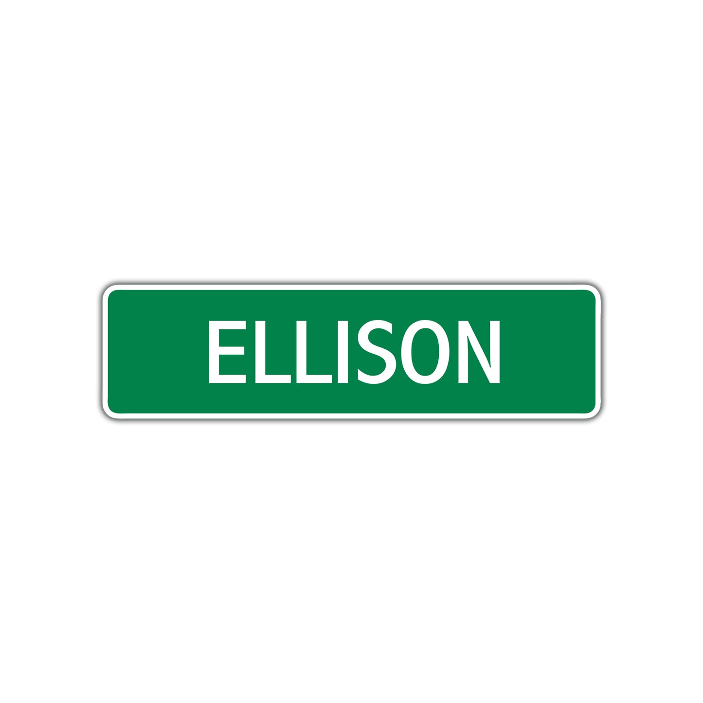 Ellison Street Sign