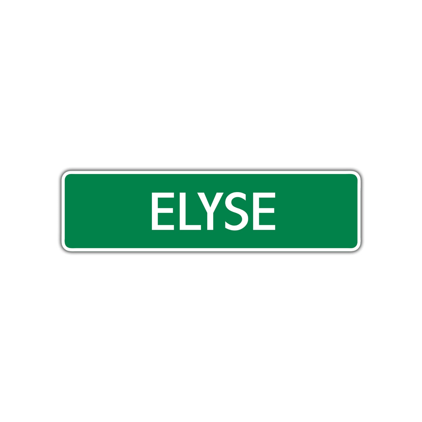 Elyse Street Sign