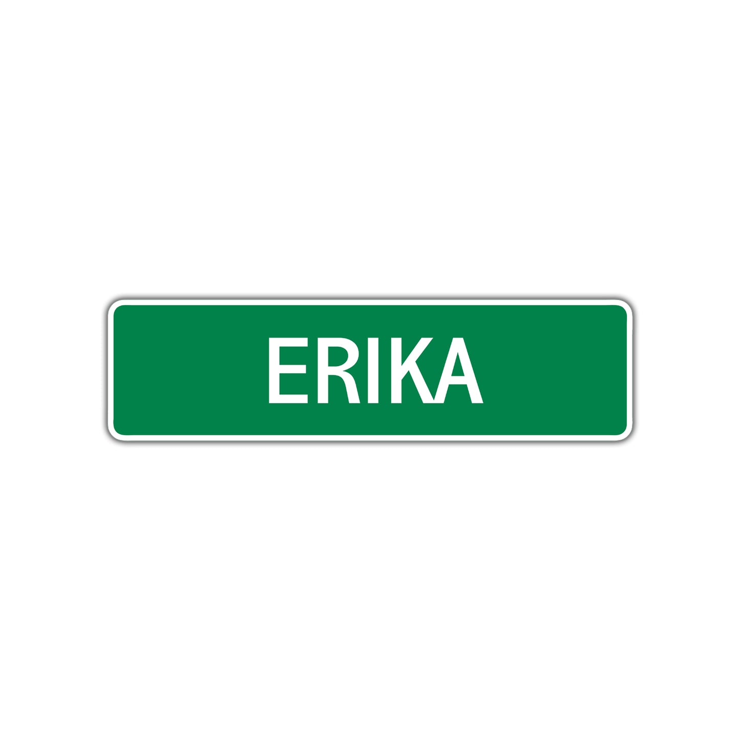 Erika Street Sign