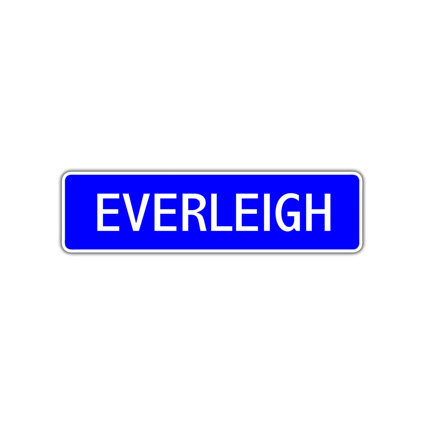 Everleigh Street Metal Sign Plate