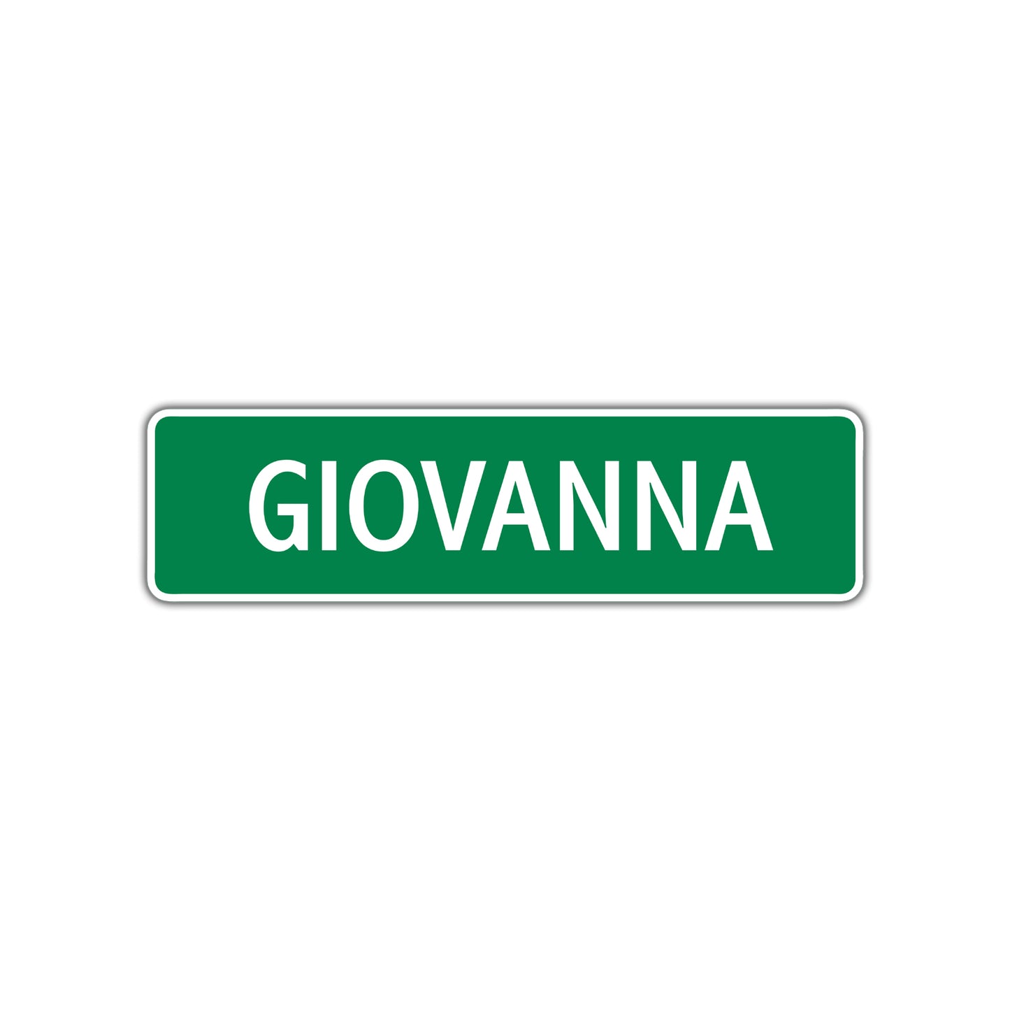 Giovanna Street Sign