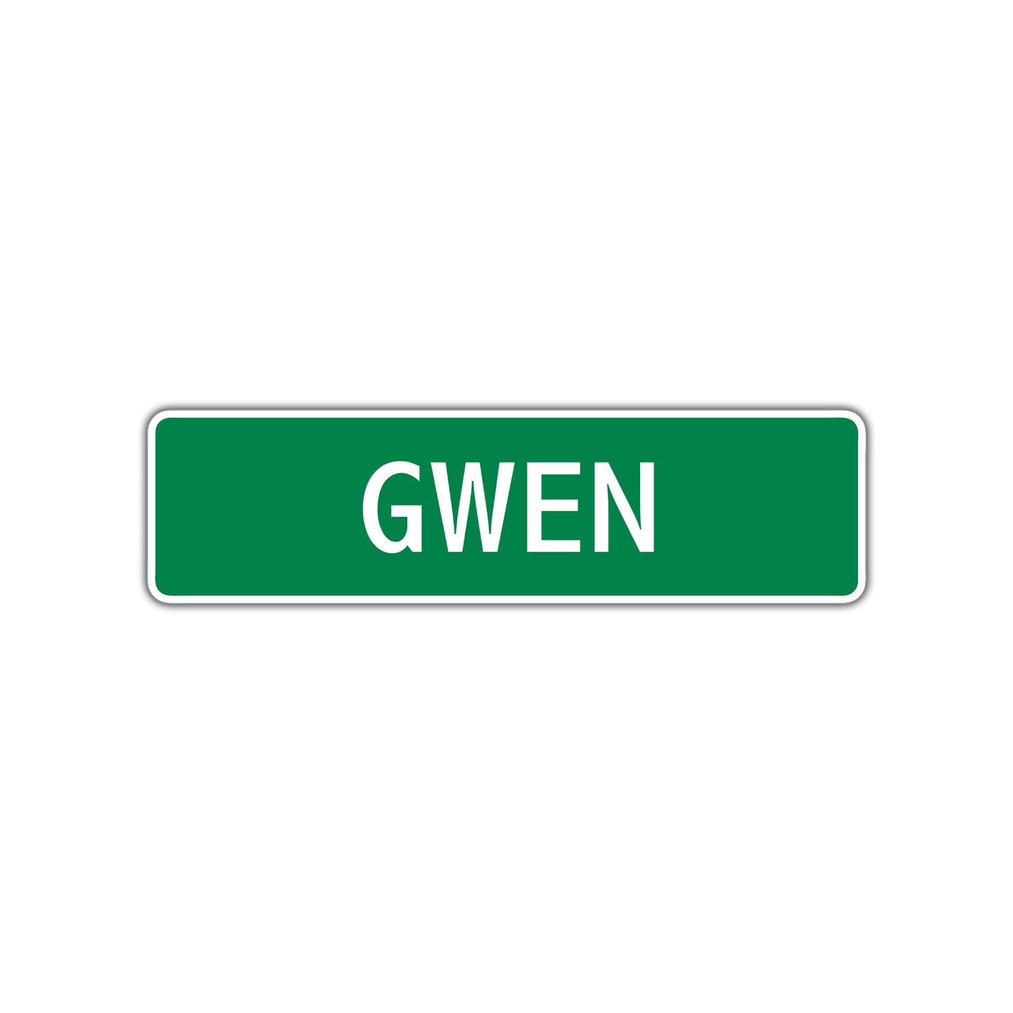 Gwen Street Sign