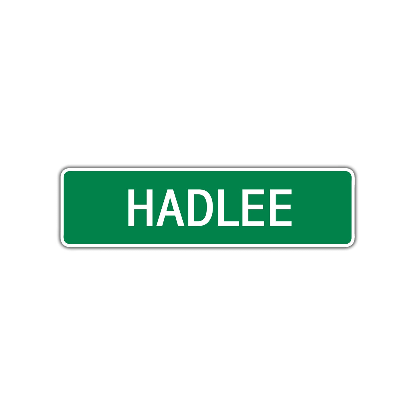 Hadlee Street Sign