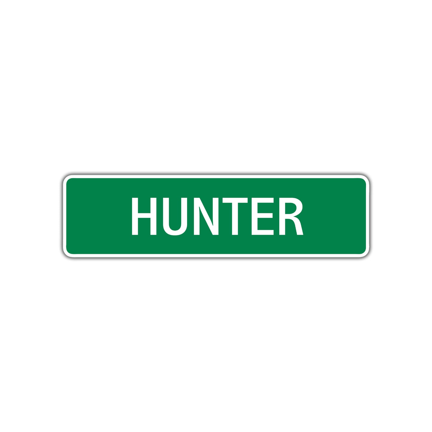 Hunter Street Sign