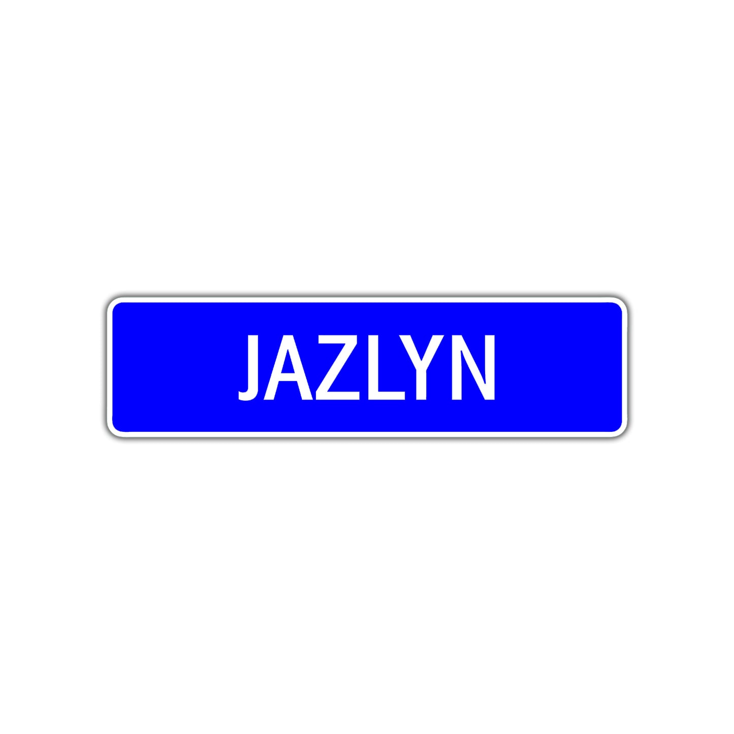 Jazlyn Street Metal Sign Plate
