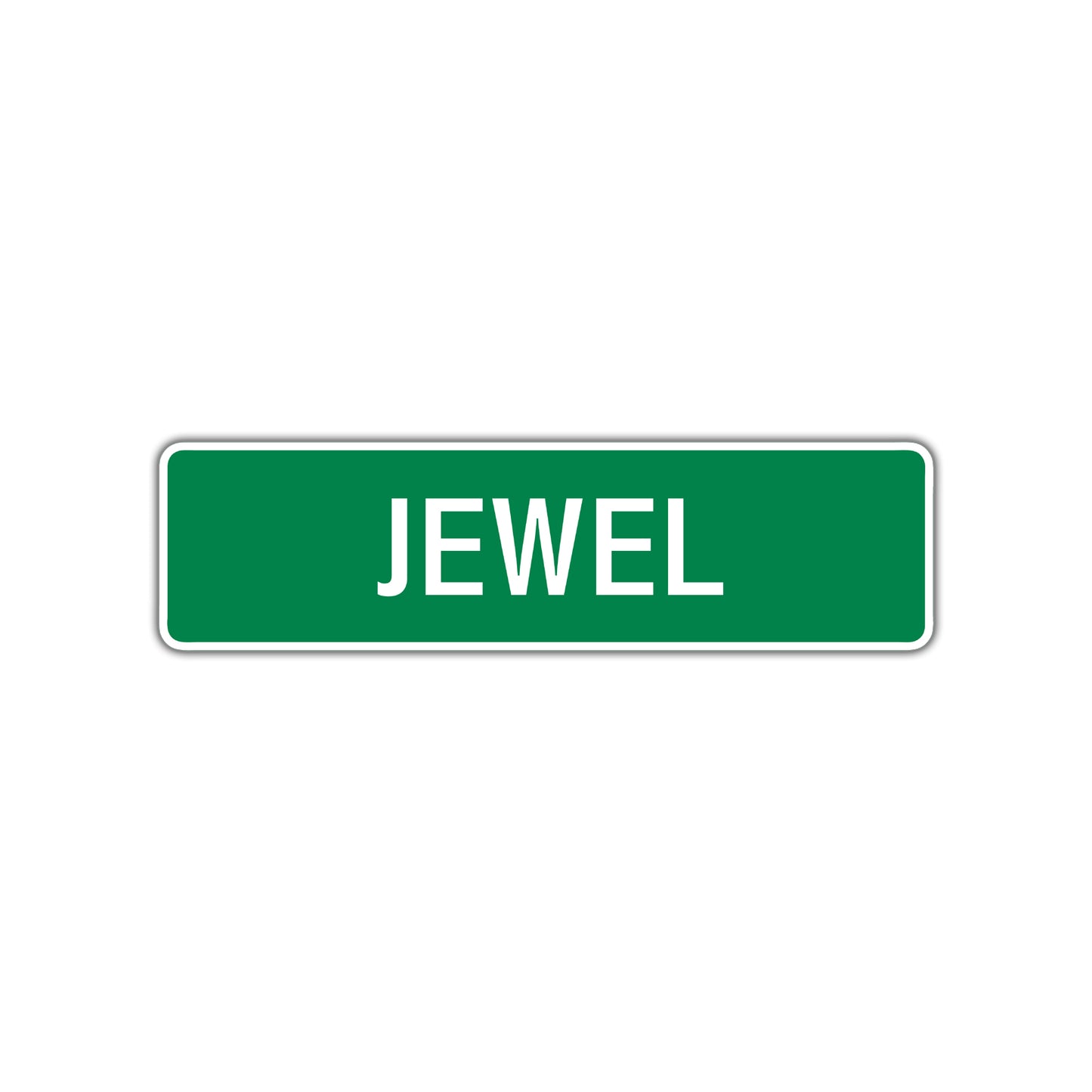 Jewel Street Sign