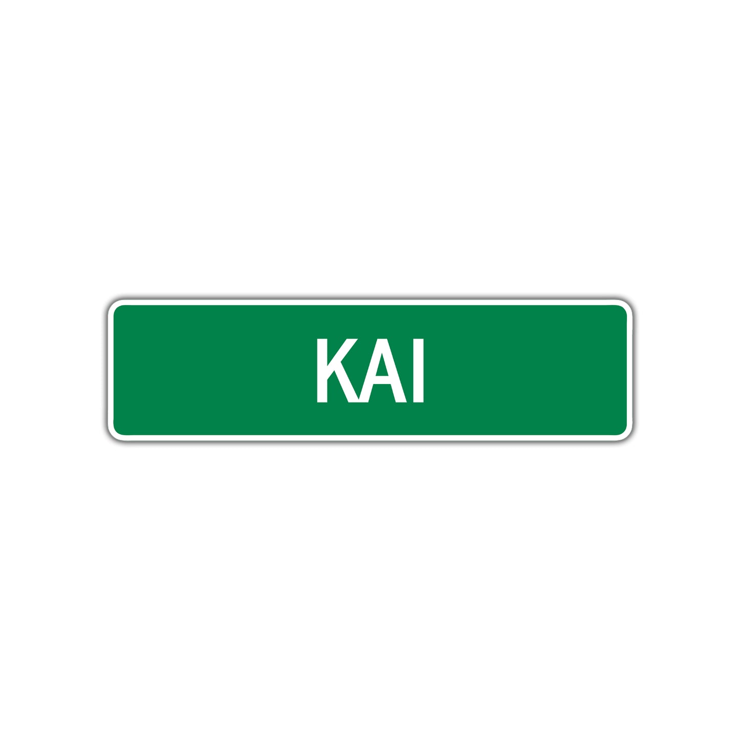 Kai Street Sign