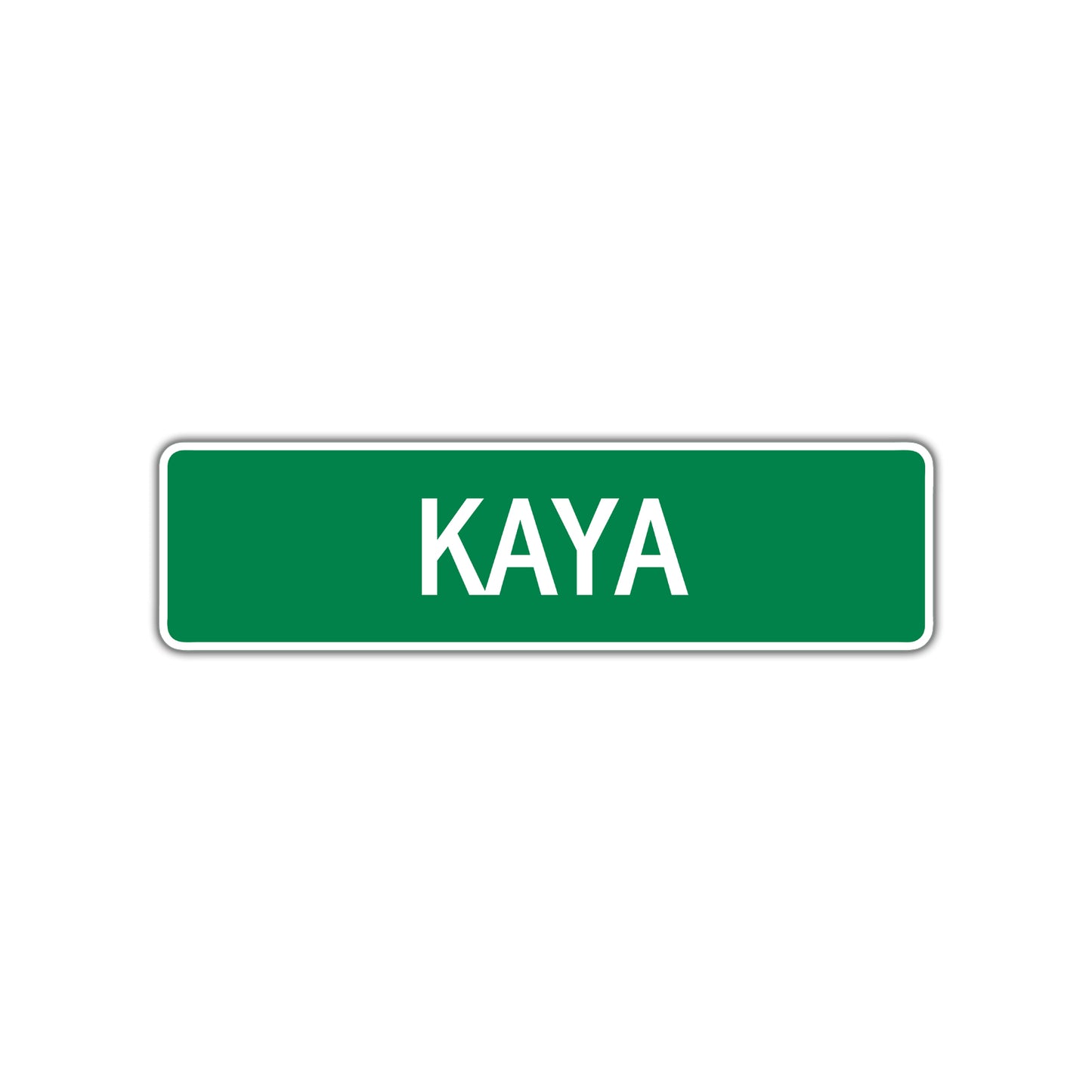 Kaya Street Sign