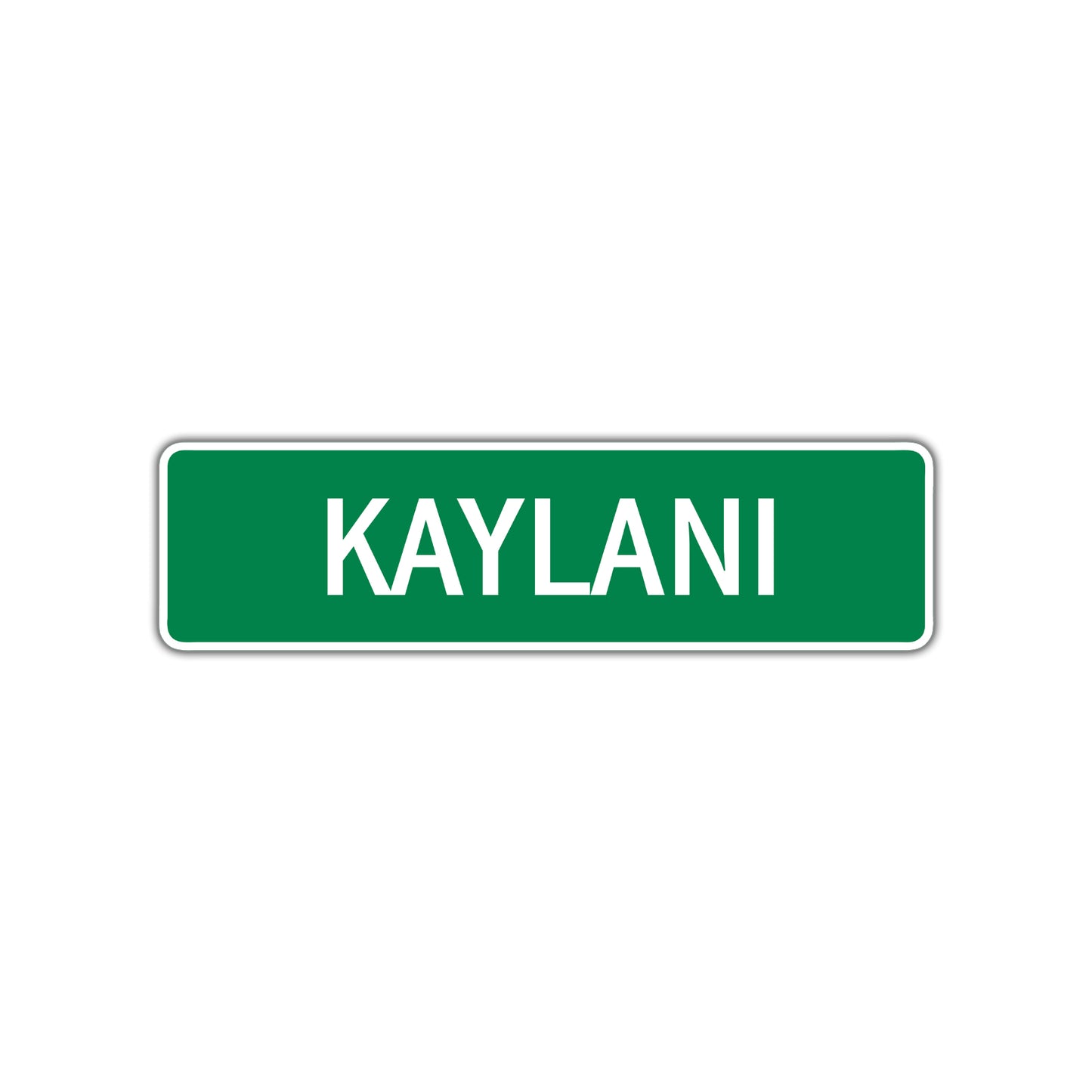 Kaylani Street Sign