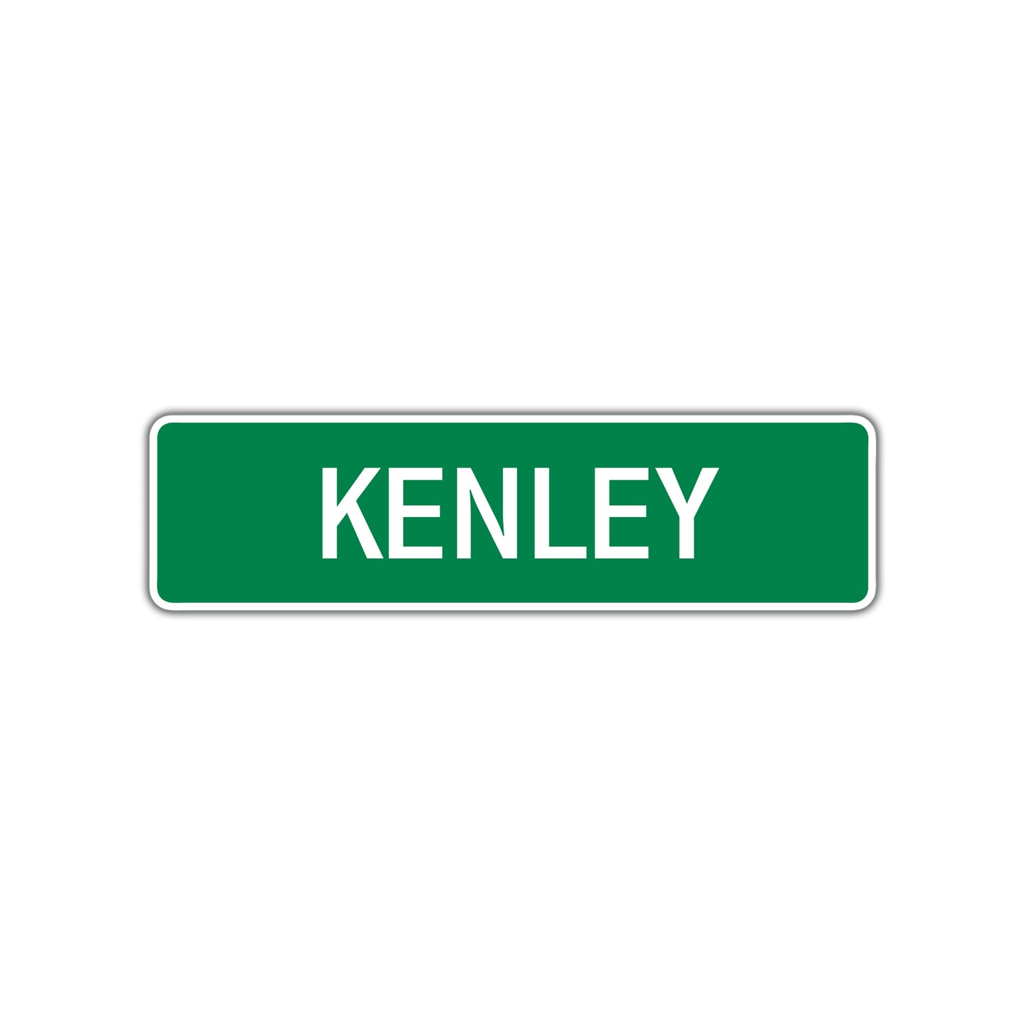 Kenley Street Sign