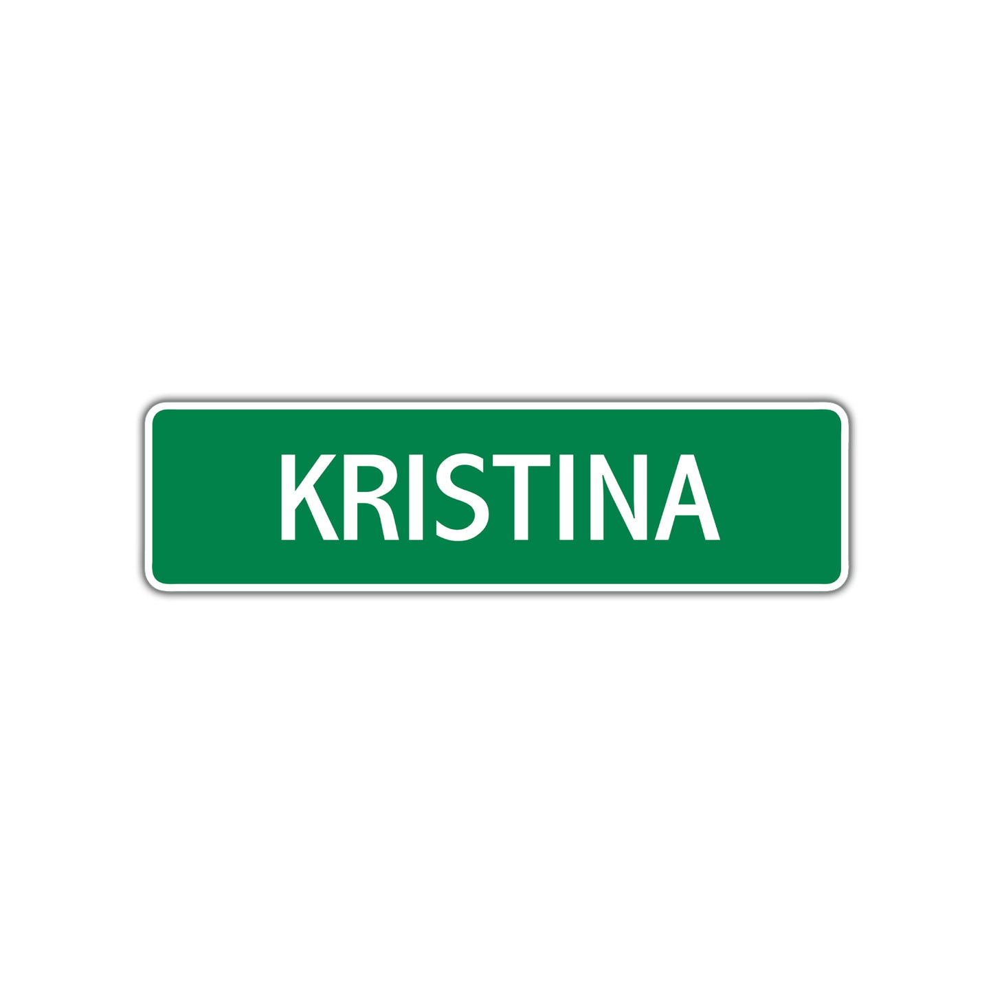 Kristina Street Sign