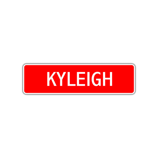 Kyleigh Street Sign