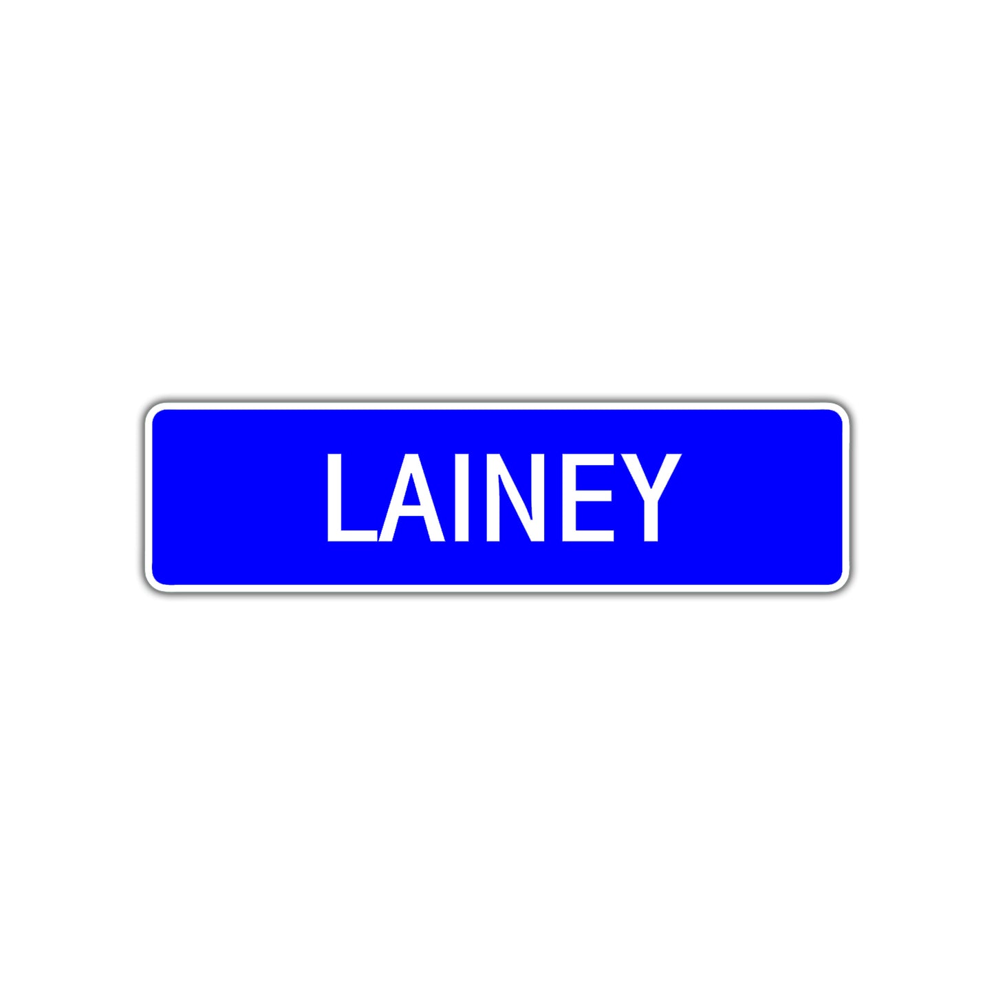 Lainey Street Metal Sign Plate
