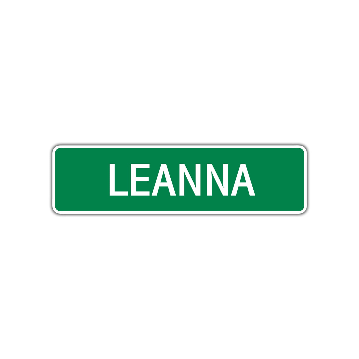 Leanna Street Sign