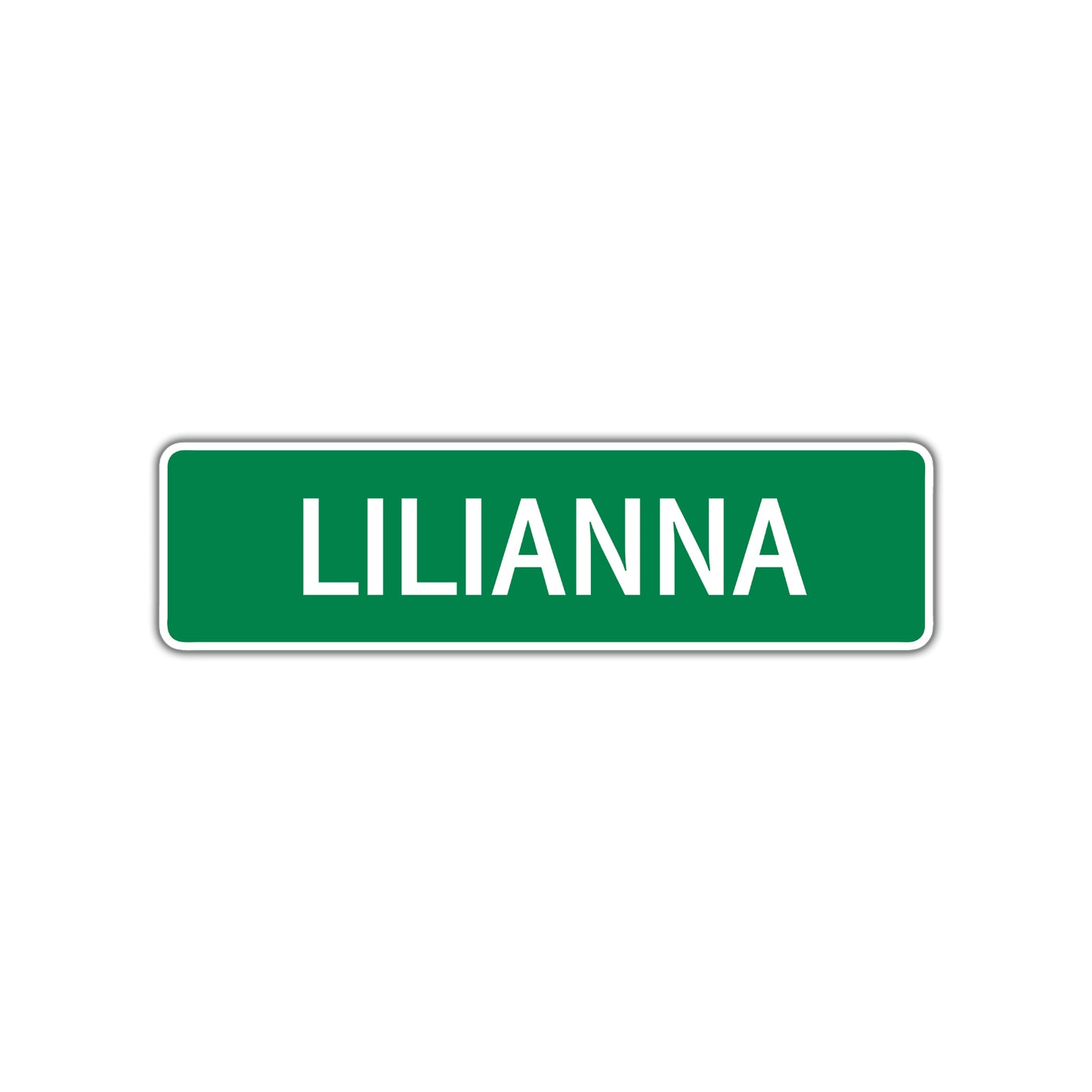 Lilianna Street Sign