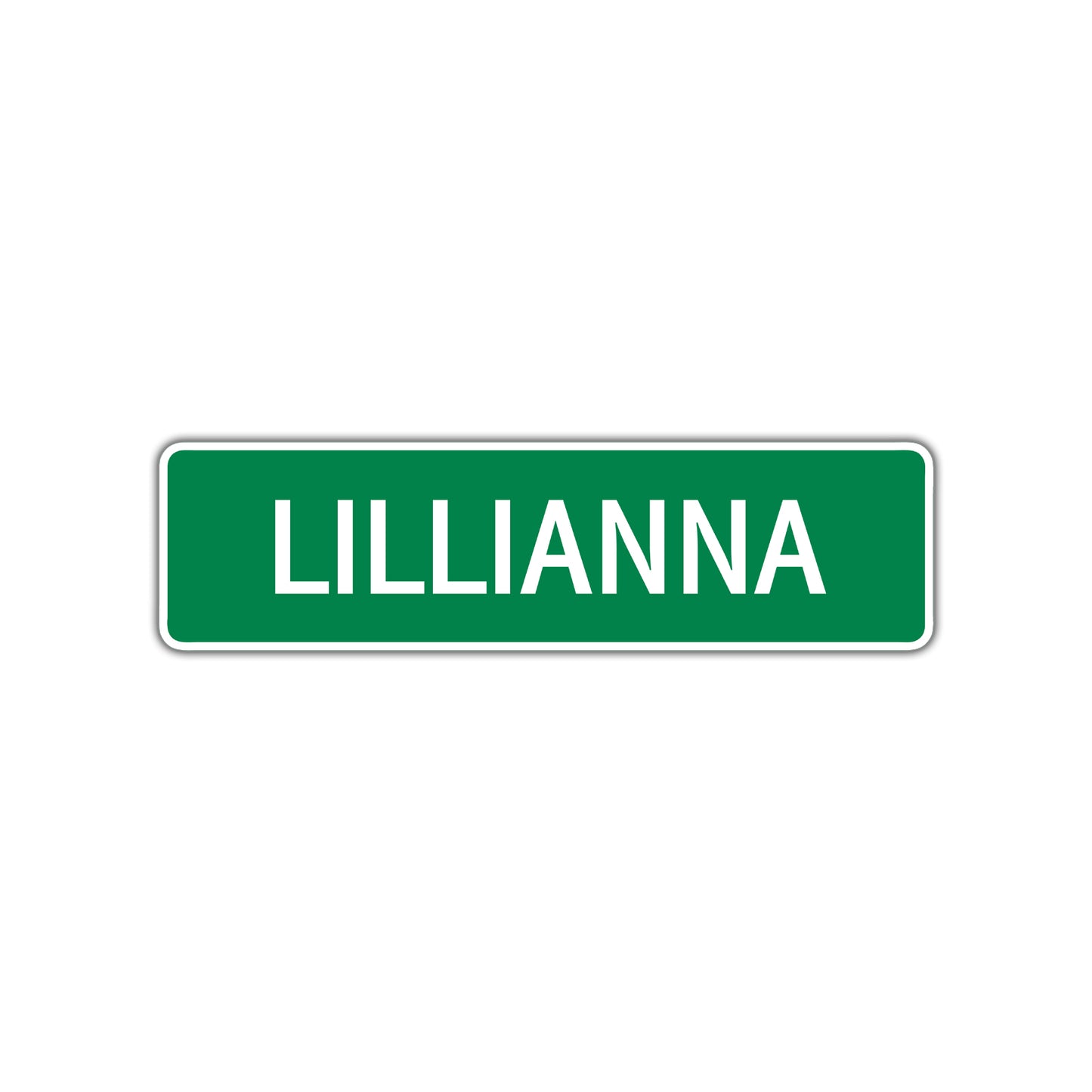 Lillianna Street Sign
