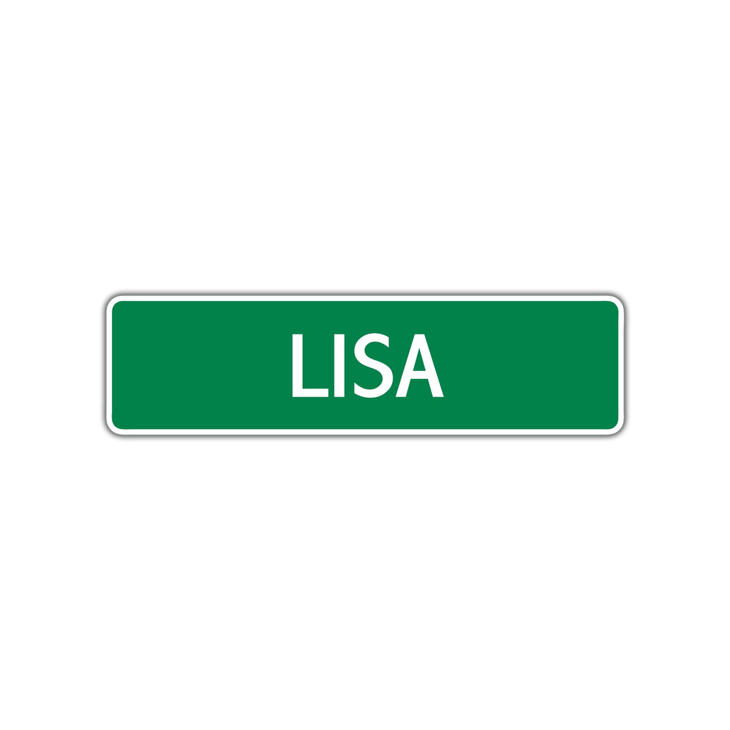 Lisa Street Sign