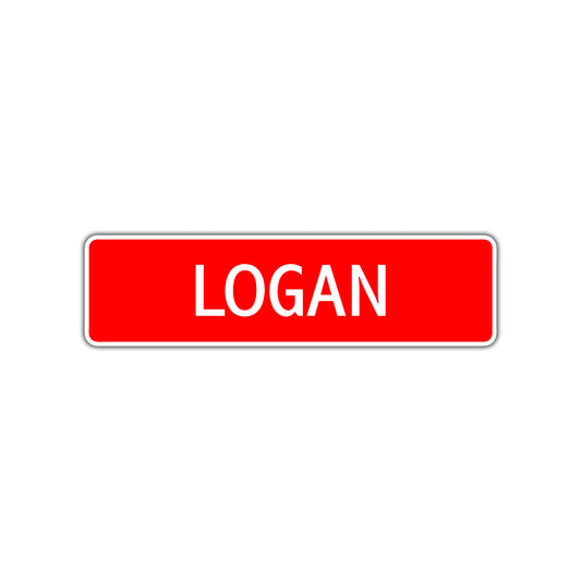 Logan Street Sign