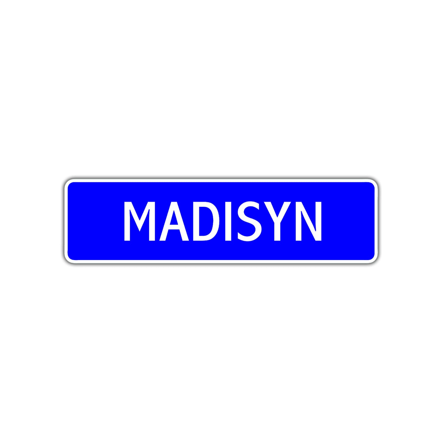 Madisyn Street Metal Sign Plate